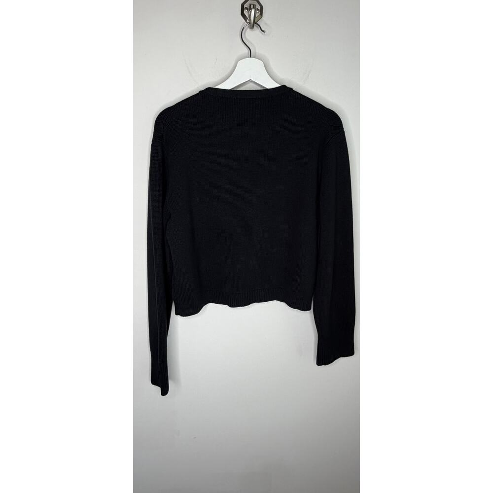 J. Crew Emilie Long Sleeve Button Front Knit Cardigan Sweater Black Womens S NWT - Picture 8 of 12